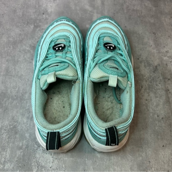 Nike Air Max 97 Sneakers 923288-300 Womens sz 7 - Teal - Picture 6 of 7
